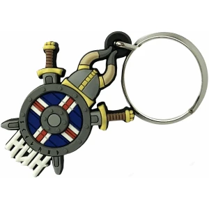 Keyring rubber viking theme
