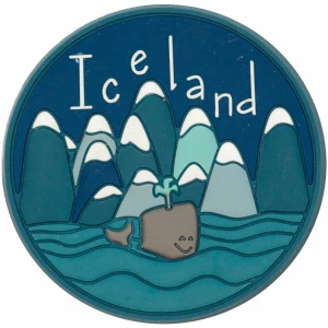 Magnet rubber Icelandic whale