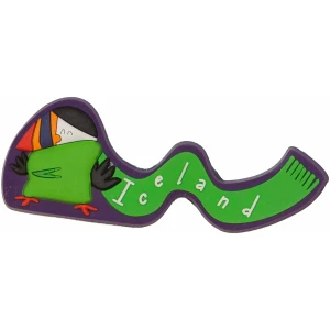 Magnet rubber puffin